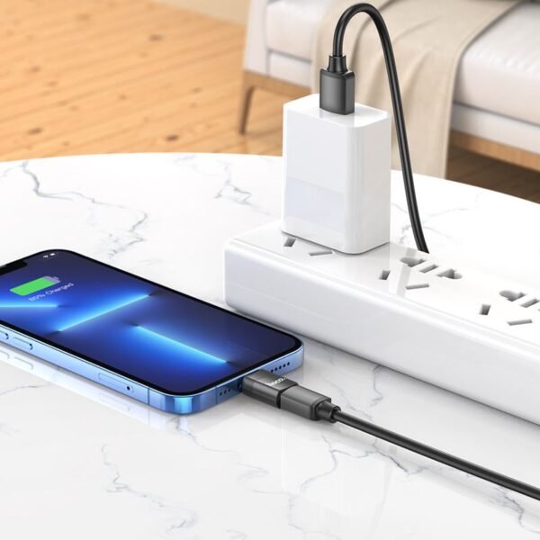 Hoco UA17 iP Male To Type C Female USB 2.0 Adapter