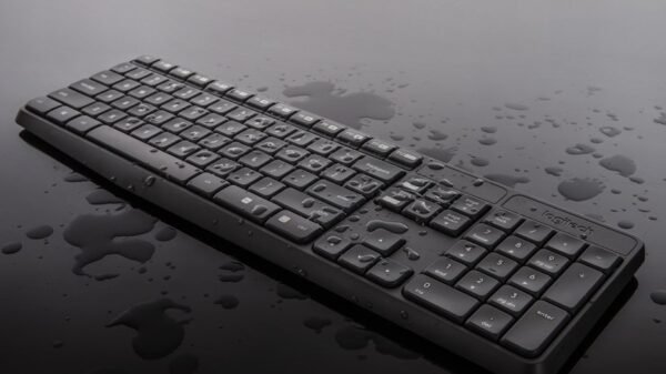 Logitech MK235 Wireless Keyboard and Mouse Combo 2.4 GHz With USB Receiver