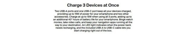sg-11134202-7rd5g-lv084delgvn30a.jpg Belkin BPB011bt BoostCharge Power Bank 10000mAh 15W with USB A to USB C Cable